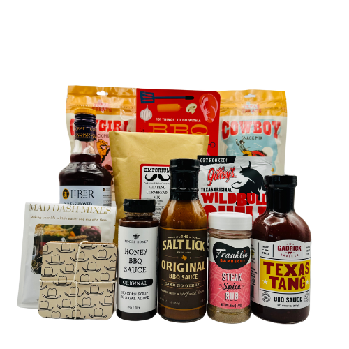 A Texas Cookout Gift Basket