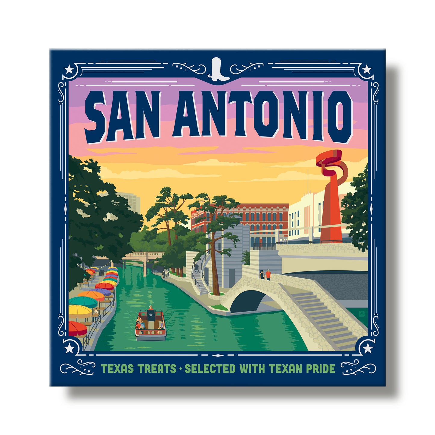 Texas Treats San Antonio Gift Box