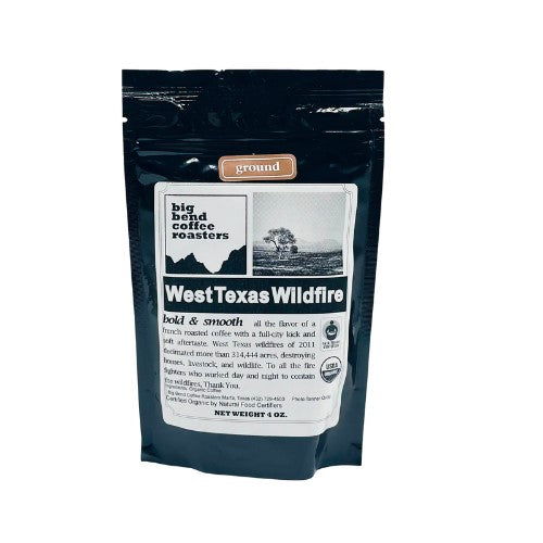 West Texas Wildfire Coffee 4oz.