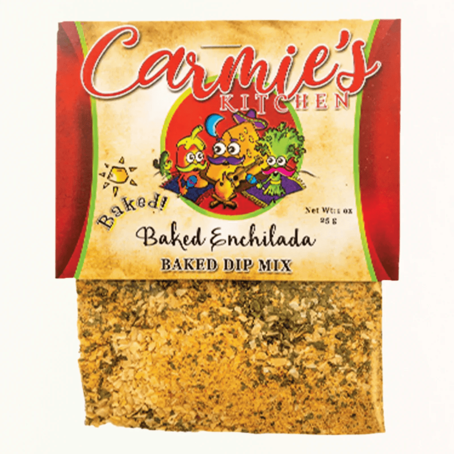 Carmie's kitchen Baked Enchilada Dip Mix - Texas Treats