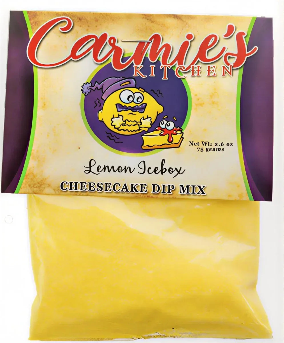 Carmie's Kitchen Lemon Icebox Dip Mix - Texas Treats