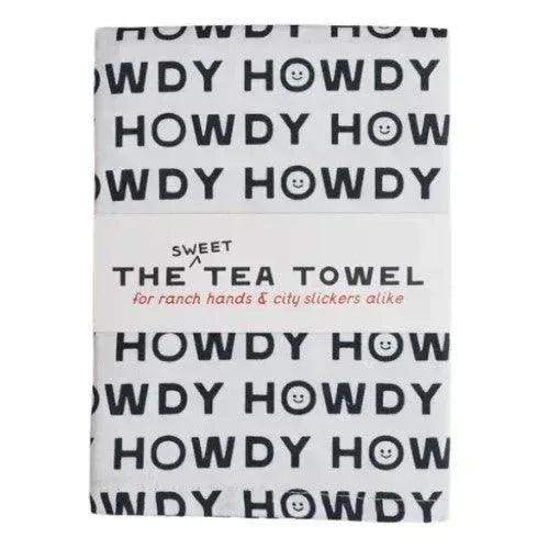 Howdy Tea Towel - Texas Treats
