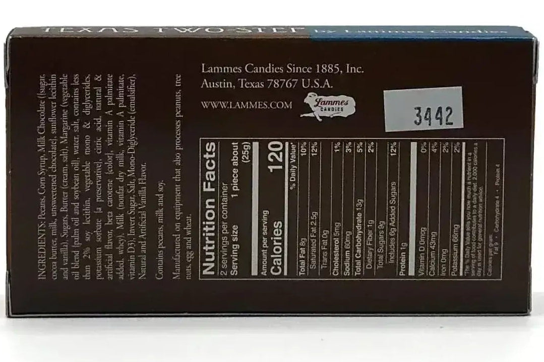 Lammes Texas Two-Step Longhorn and Pecan Praline Chocolates