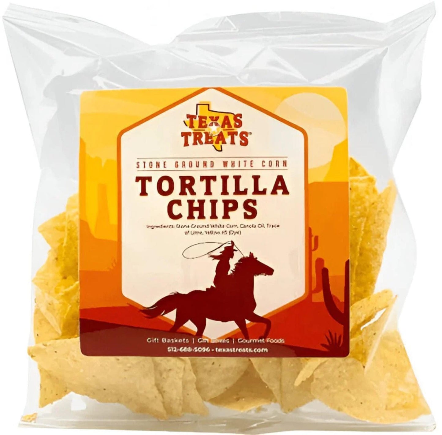 Texas Corn Tortilla Chips 3oz. - Texas Treats