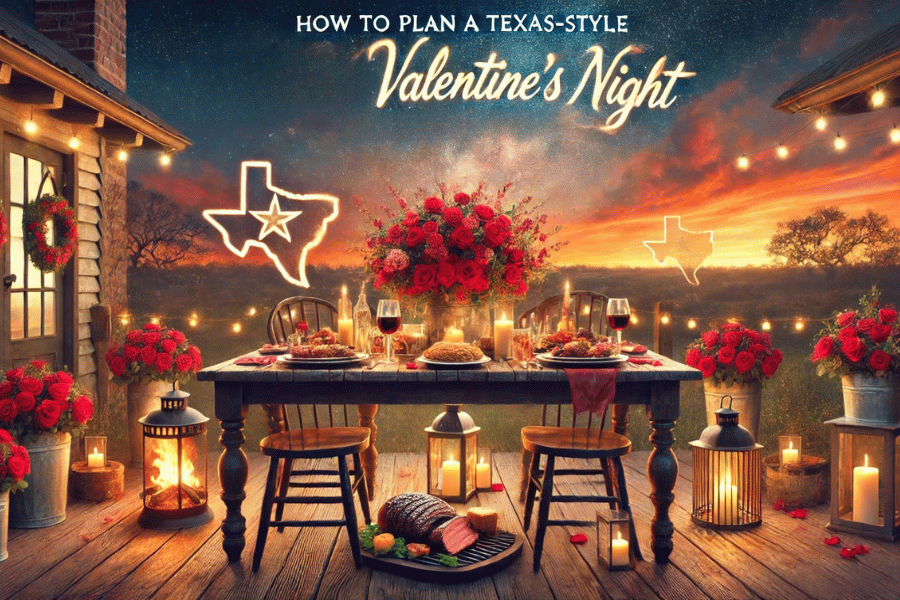 How to Plan an unforgettable Texas-Style Valentine’s Night