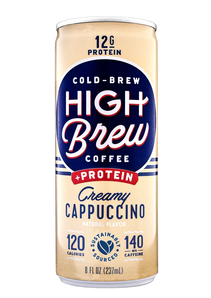 Creamy Cappuccino + Protein High Brew Coffee