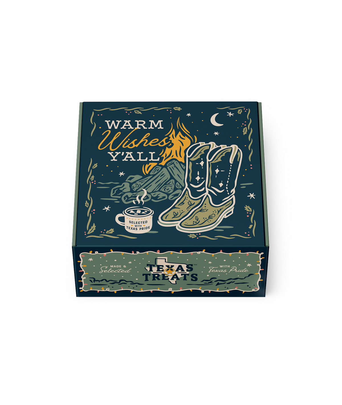 Warm Wishes Y'all Gift Box