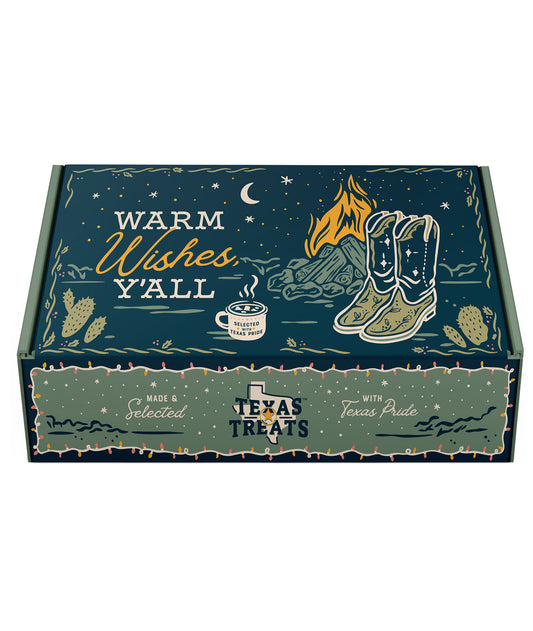 Warm Wishes Y'all Gift Box Large