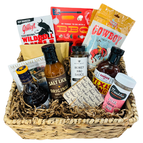 A Texas Cookout Gift Basket