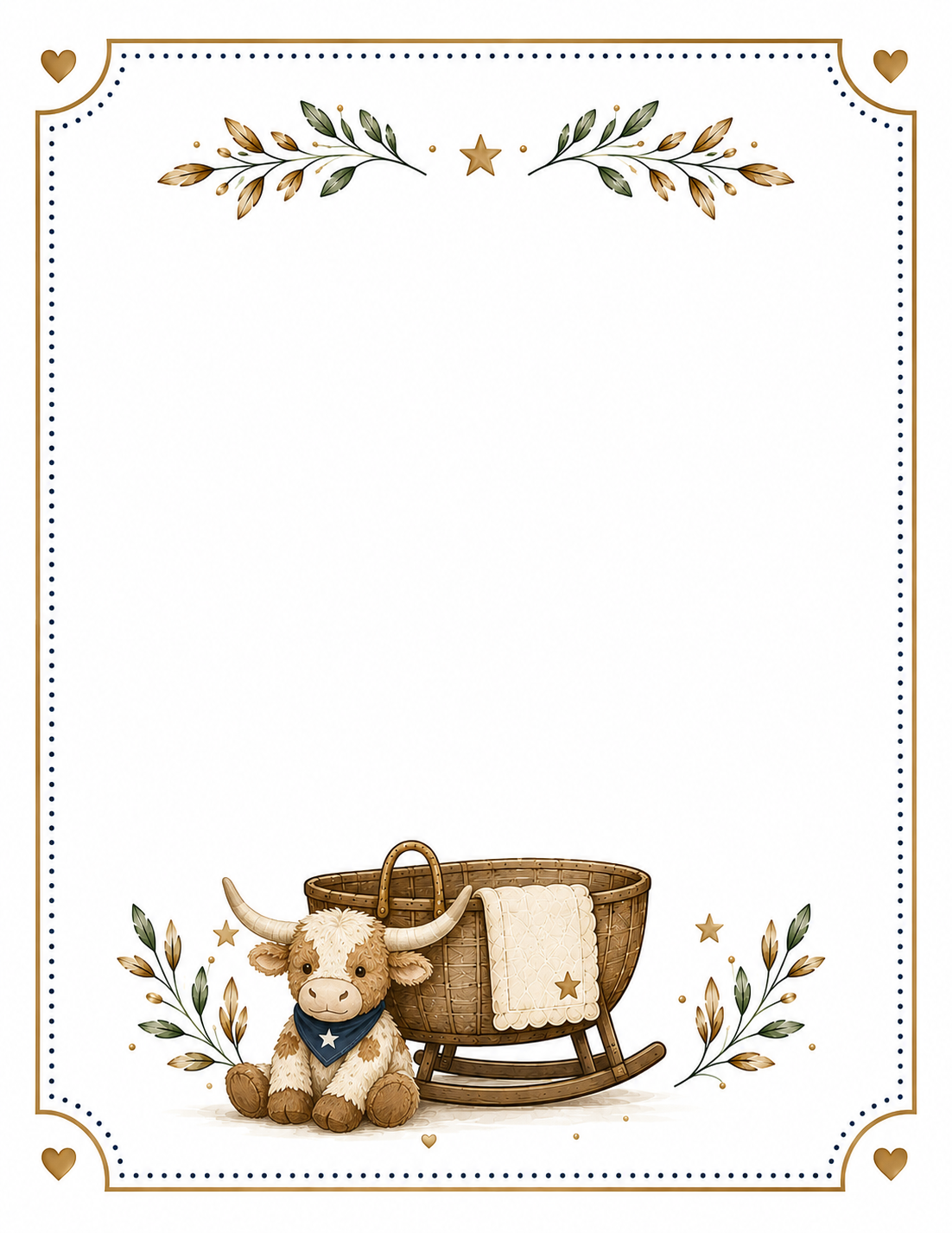 Little Texan Baby Gift Box Boy