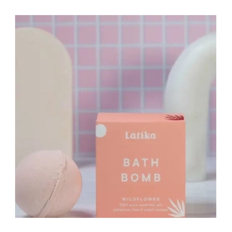 Latika Wildflower bath bomb – include this in a custom gift box today.