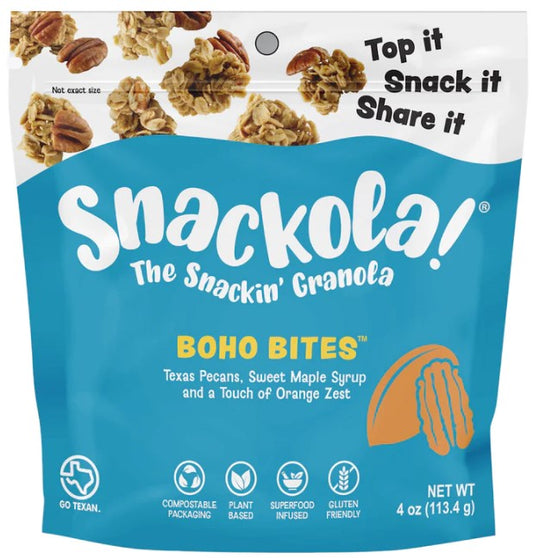 Boho Bites Snackola Granola 4oz.