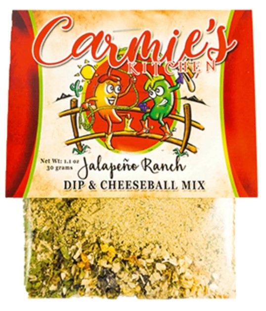Carmie's Kitchen Jalapeno Ranch Dip Mix