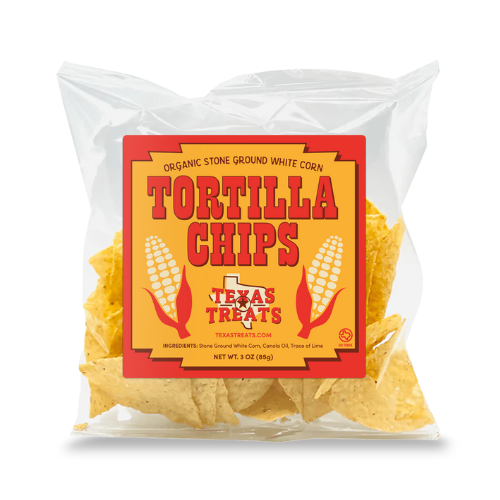 Texas Corn Tortilla Chips 3oz