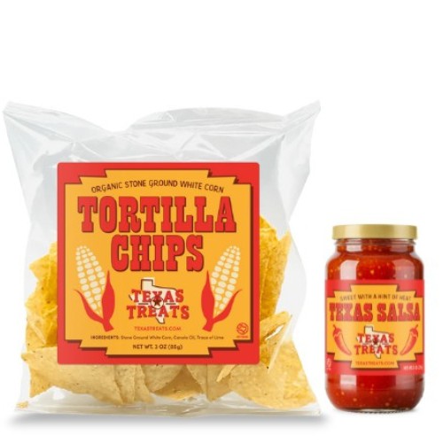 Texas Salsa and Corn Tortilla Chips