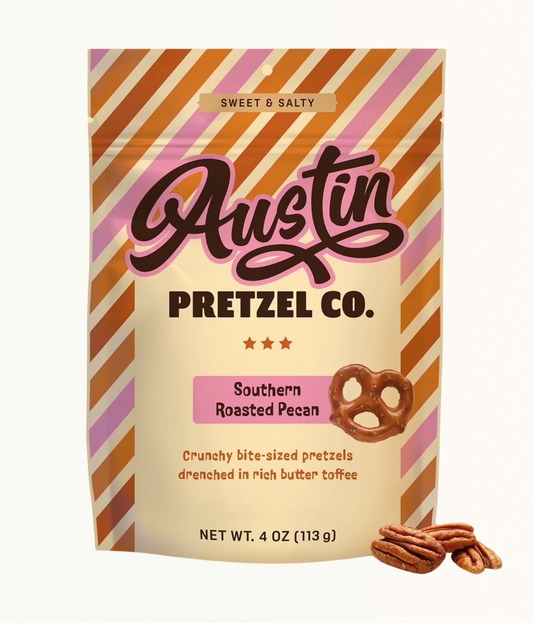 Southern Roasted Pecan Austin Pretzel 