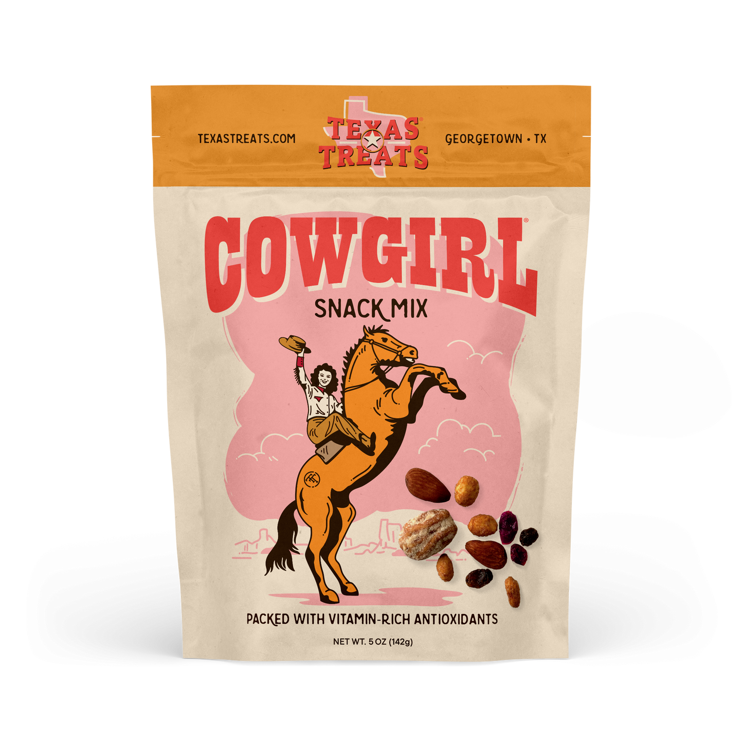 Cowgirl Snack Mix With Almonds & Raisins