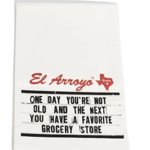 El Arroyo You're Not Old Dish Towel