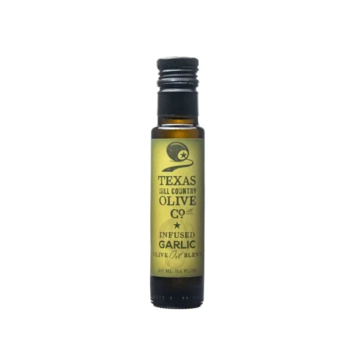 Bottle of garlic-infused olive oil – include this in a custom gift box today.