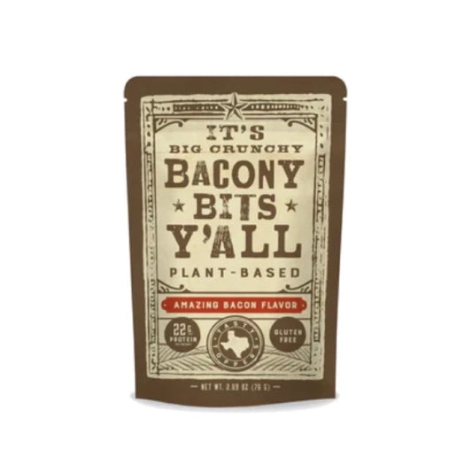 Bacon-flavored, plant-based jerky – include this in a custom gift box today.