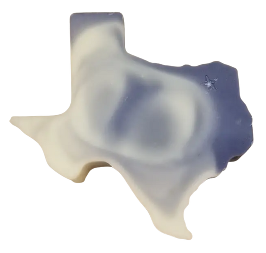 Lavender Goat Milk Soap Texas Shape 3.5 oz.