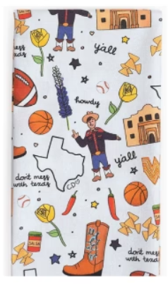 Love for Texas Kitchen Towel