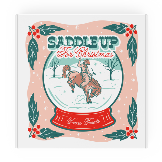 Saddle Up for Christmas Gift Box Large