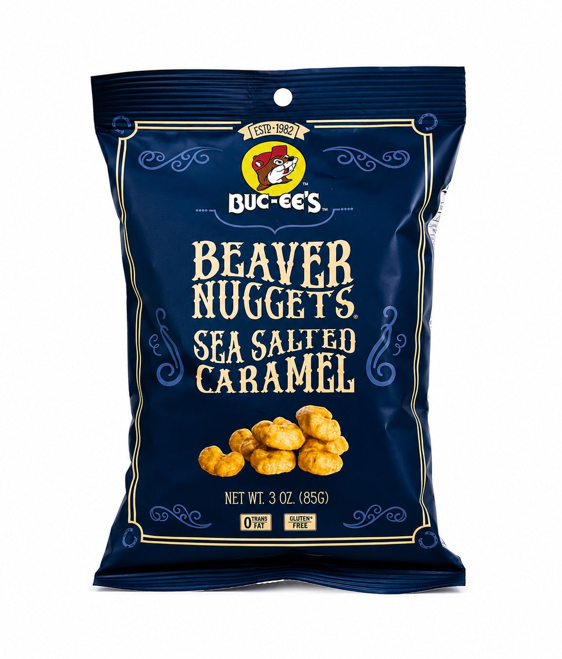 Buc-ee's Sea Salt Caramel Nuggets – 3 oz.