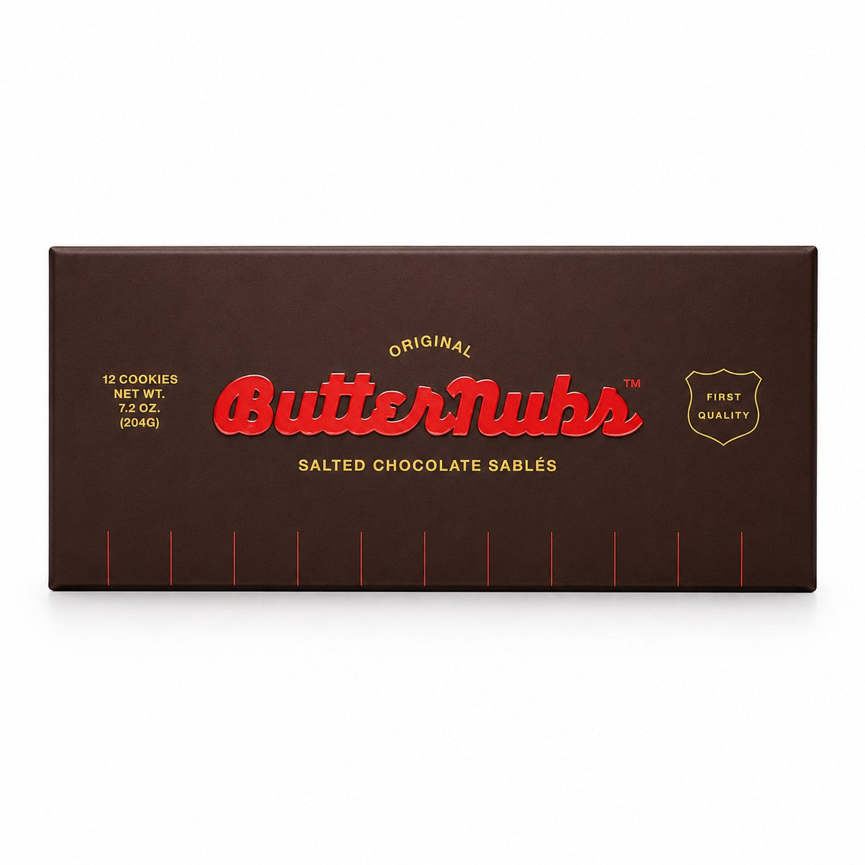 Butternubs Salted Chocolate Sablé Cookies