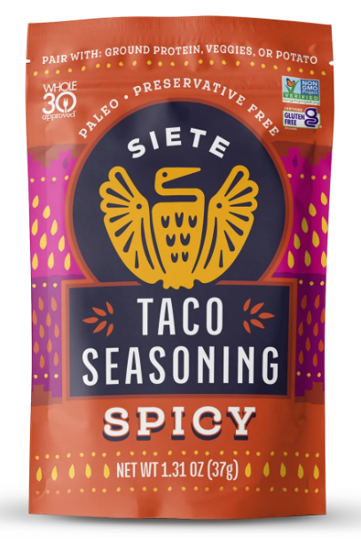 Siete Spicy Taco Seasoning