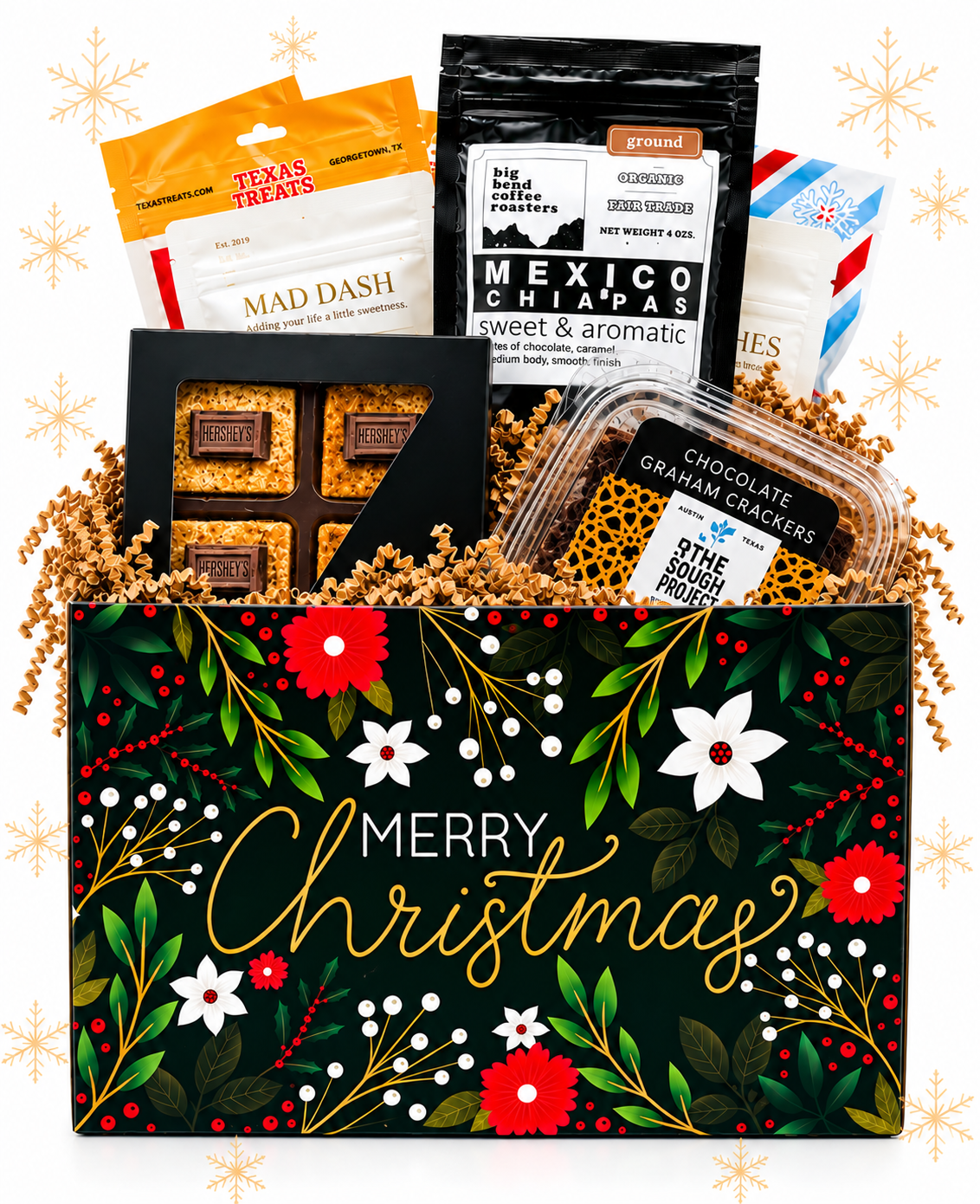 Sleigh Bells & Cowboy Boots - Texas Holiday Gift Basket