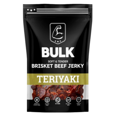 Brisket Beef Jerky Teriyaki Flavor - All Natural 2.25oz.