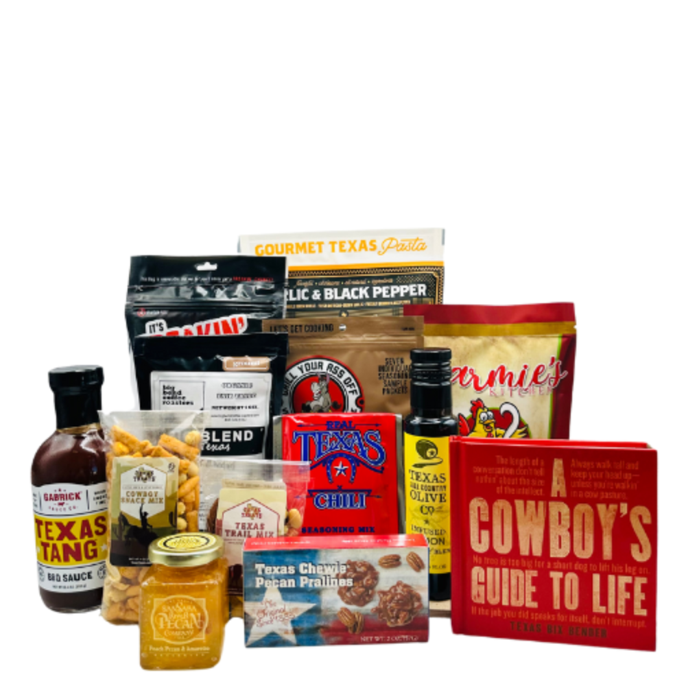 Texas Cattle Drive Gift Basket