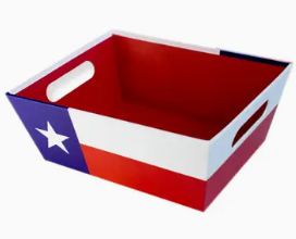 Texas Flag Gift Basket