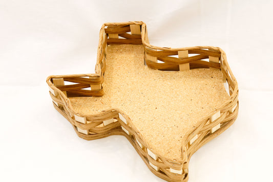 Texas Shaped Gift Basket
