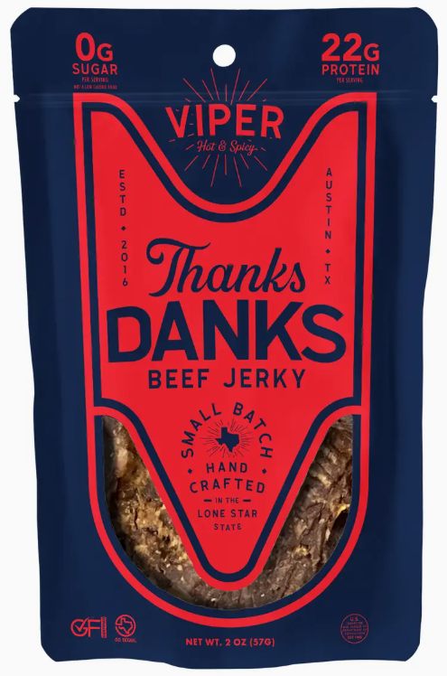 Thanks Danks Beef Jerky