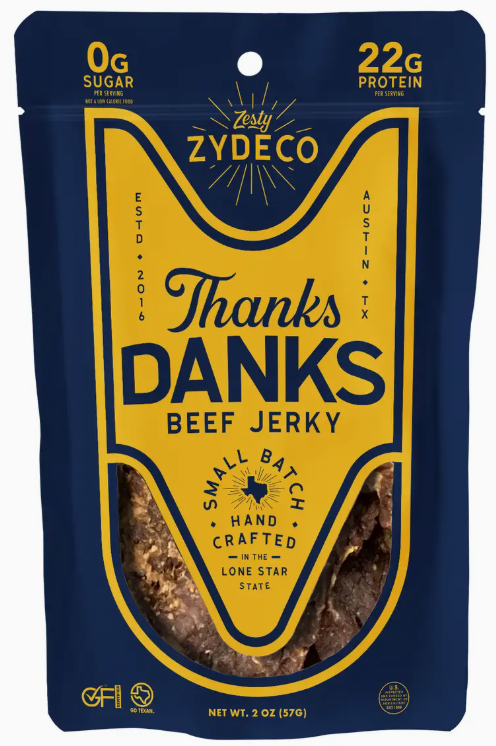 Zydeco Texas Brisket Beef Jerky 