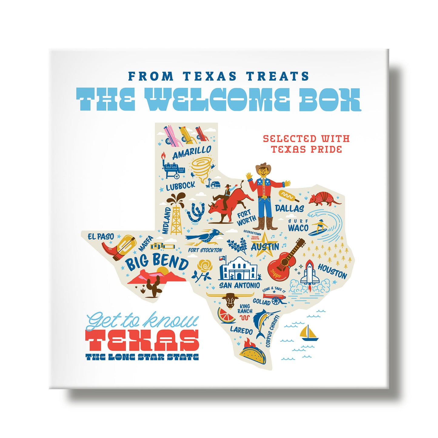 Texas Treats Welcome Gift Box