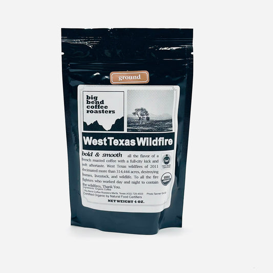 West Texas Wildfire Coffee 4oz.