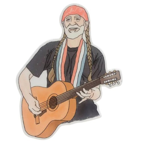 Willie Nelson Sticker