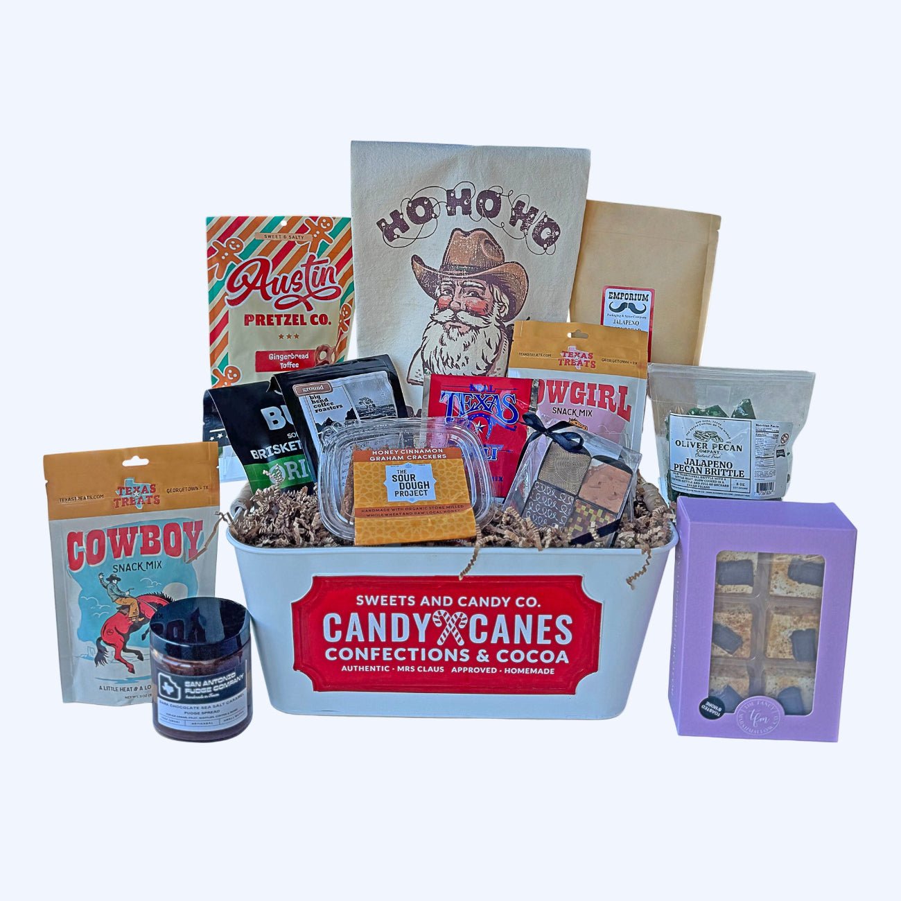 Big as Texas Christmas Gift Basket