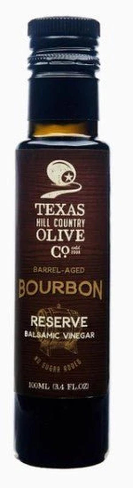 Bourbon Reserve Balsamic Vinegar 100 ml - Texas Treats