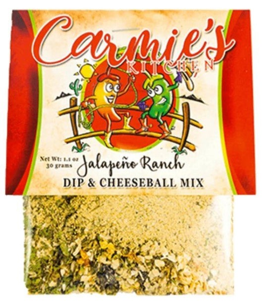Carmie's Kitchen Jalapeno Ranch Dip Mix - Texas Treats