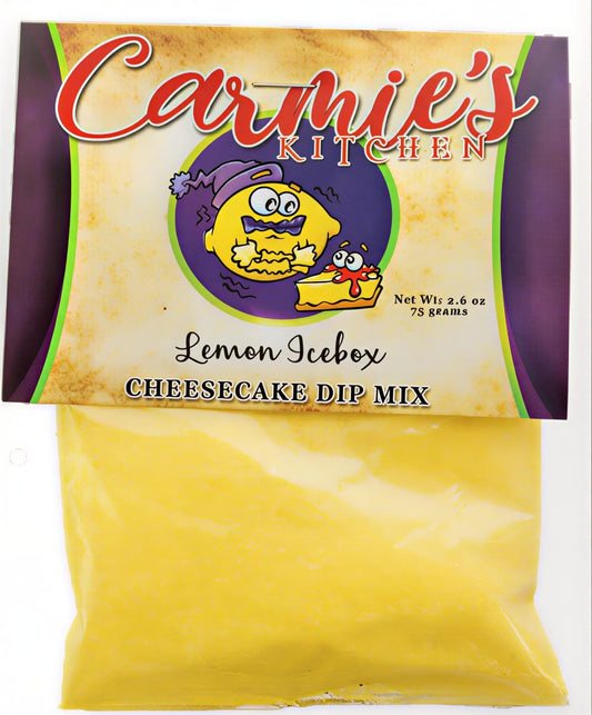 Carmie's Kitchen Lemon Icebox Dip Mix - Texas Treats