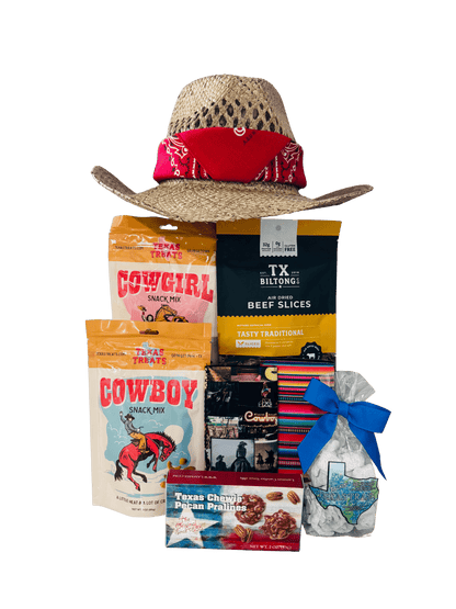 Cowboy Hat Basket - Texas Treats