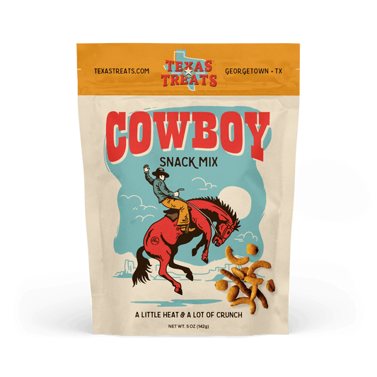 Cowboy Snack Mix 3oz: A Little Heat & A Lot Of Crunch - Texas Treats