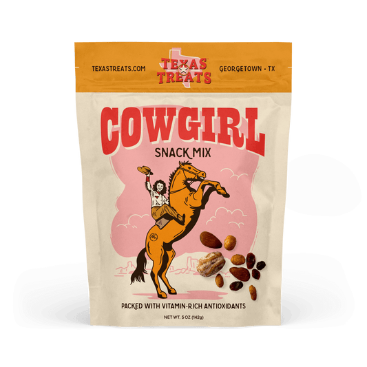 Cowgirl Snack Mix 3oz: Packed With Vitamin - Rich Antioxidants - Texas Treats