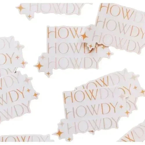 HOWDY HOWDY HOWDY Sticker - Texas Treats
