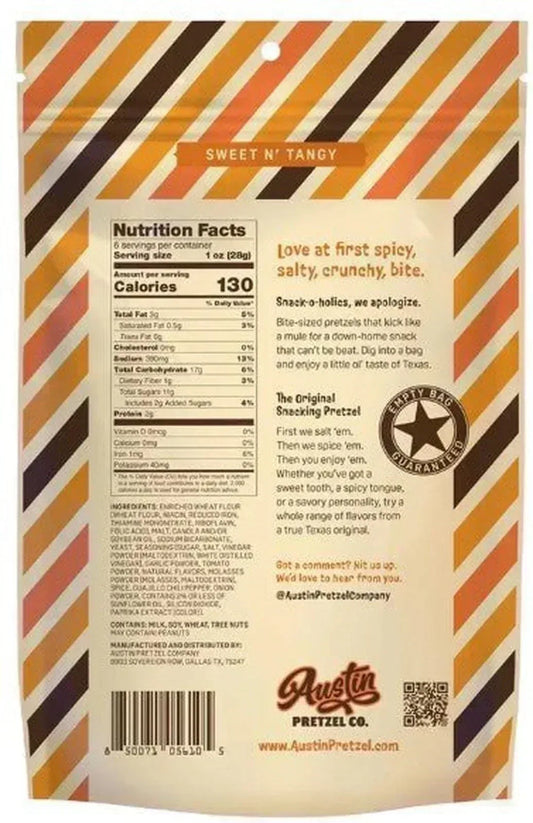 Kickin’ Korean BBQ Austin Pretzels Co. 6oz. - Texas Treats