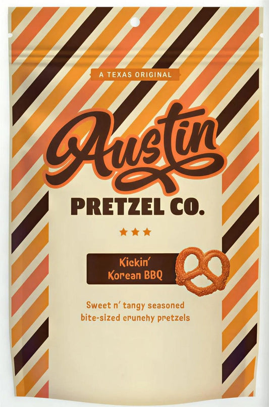 Kickin’ Korean BBQ Austin Pretzels Co. 6oz. - Texas Treats